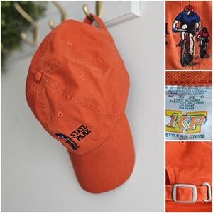 Lehigh Gorge State Park Rust Orange Baseball Cap – 100% Cotton Adjustable